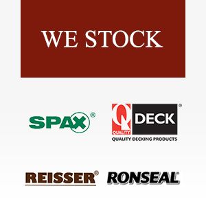 SPAX, QDeck, Reisser and Ronseal stockists